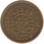 Macau 10 Avos de 1967