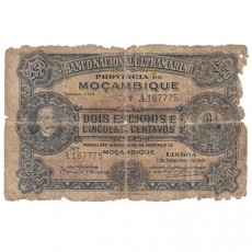 2$50 Escudos - Banco Nacional Ultramarino 01/09/1941