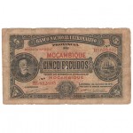 5 $ Escudos - Banco Nacional Ultramarino 01/09/1941