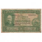 5$ Escudos - Banco Nacional Ultramarino 29/11/1945
