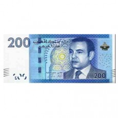 Marrocos 200 Dirhams de 2012