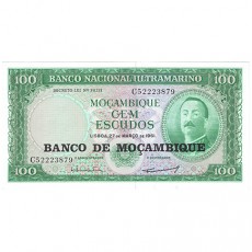 100 $ Escudos - Banco Nacional Ultramarino 27/03/1961