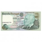 Portugal 20$ Escudos 4/10/1978