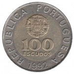  Portugal 100 Escudos de 1992