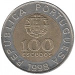 Portugal 100 Escudos de 1998