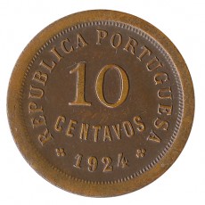 Portugal 10 Centavos  de 1924