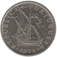 Portugal 10$00 Escudos de 1974