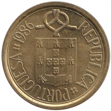 Portugal 10$00 Escudos de 1986