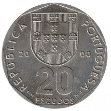 Portugal 20$00 Escudos de 2000