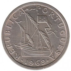 Portugal 2$50 Escudos de 1969