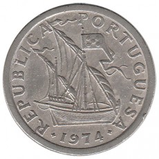 Portugal 2$50 Escudos de 1974