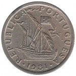 Portugal 2$50 Escudos de 1981