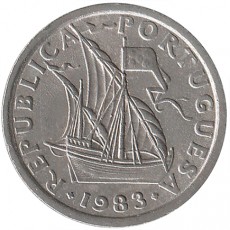 Portugal 2$50 Escudos de 1983