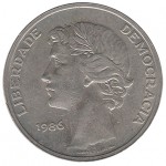 Portugal 25$00 Escudos de 1986