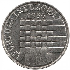 Portugal 25$00 Escudos - C.E.E de 1986