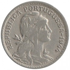 Portugal 50 Centavos  de 1944