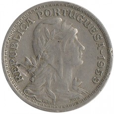 Portugal 50 Centavos  de 1959