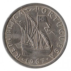 Portugal 5$00 Escudos de 1967