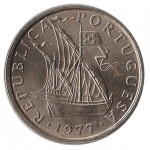 Portugal 5$00 Escudos de 1977
