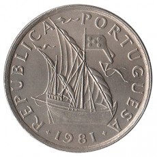 Portugal 5$00 Escudos de 1981