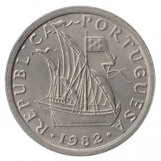 Portugal 5$00 Escudos de 1982