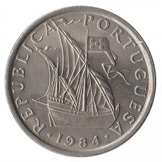 Portugal 5$00 Escudos de 1984
