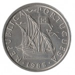 Portugal 5$00 Escudos de 1985