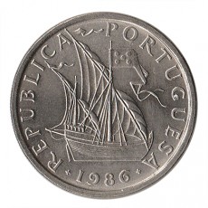 Portugal 5 Escudos de 1986