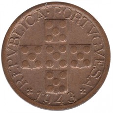 Portugal X Centavos  de 1943