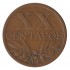 Portugal XX Centavos  de 1949