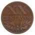 Portugal XX Centavos  de 1953