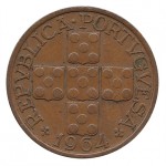 Portugal XX Centavos  de 1964