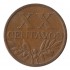 Portugal XX Centavos  de 1964