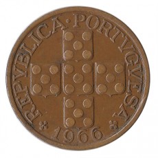 Portugal XX Centavos  de 1966