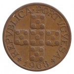Portugal XX Centavos  de 1968