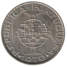 Timor 10$00  Escudos de 1970