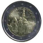 Vaticano 2€ 100 Anos das Aparições em Fátima 2017