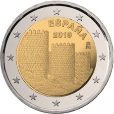 Espanha 2€ Cidade de Avila 2019