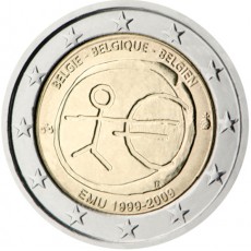 Bélgica 2€ E.M.U. 2009