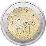 Irlanda 2€ 100º Aniversário Dáil Élreann 2019
