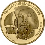 Portugal 7,5€ 500 Anos Viagem de Circum-Navegação de Fernão de Magalhães Ouro Proof 2019