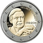 Alemanha 2€ Helmut Schmidt 2018