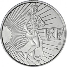 França 10€ semeadora 2009