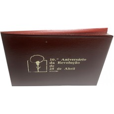 10º Aniversário da Revolução de 25 de Abril 25$ 1984 FDC