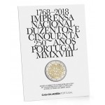 Portugal 2€ 250 Anos INCM 2018 BNC