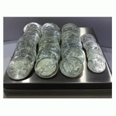 Lote de Moedas c/ 500 g de Prata Fina 