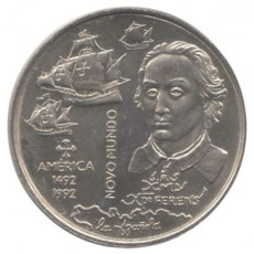 Portugal 200$00 - América Novo Mundo de 1992 