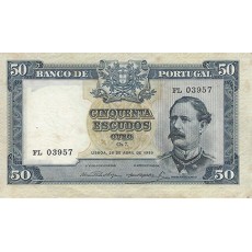 Portugal 50$00 28/04/1953