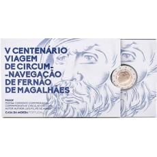 Portugal 2€ Viagem de Circum-Navegação Fernão de Magalhães Proof 2019