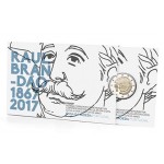 Portugal 2€ 150 Anos do Nascimento de Raul Brandão Proof 2017